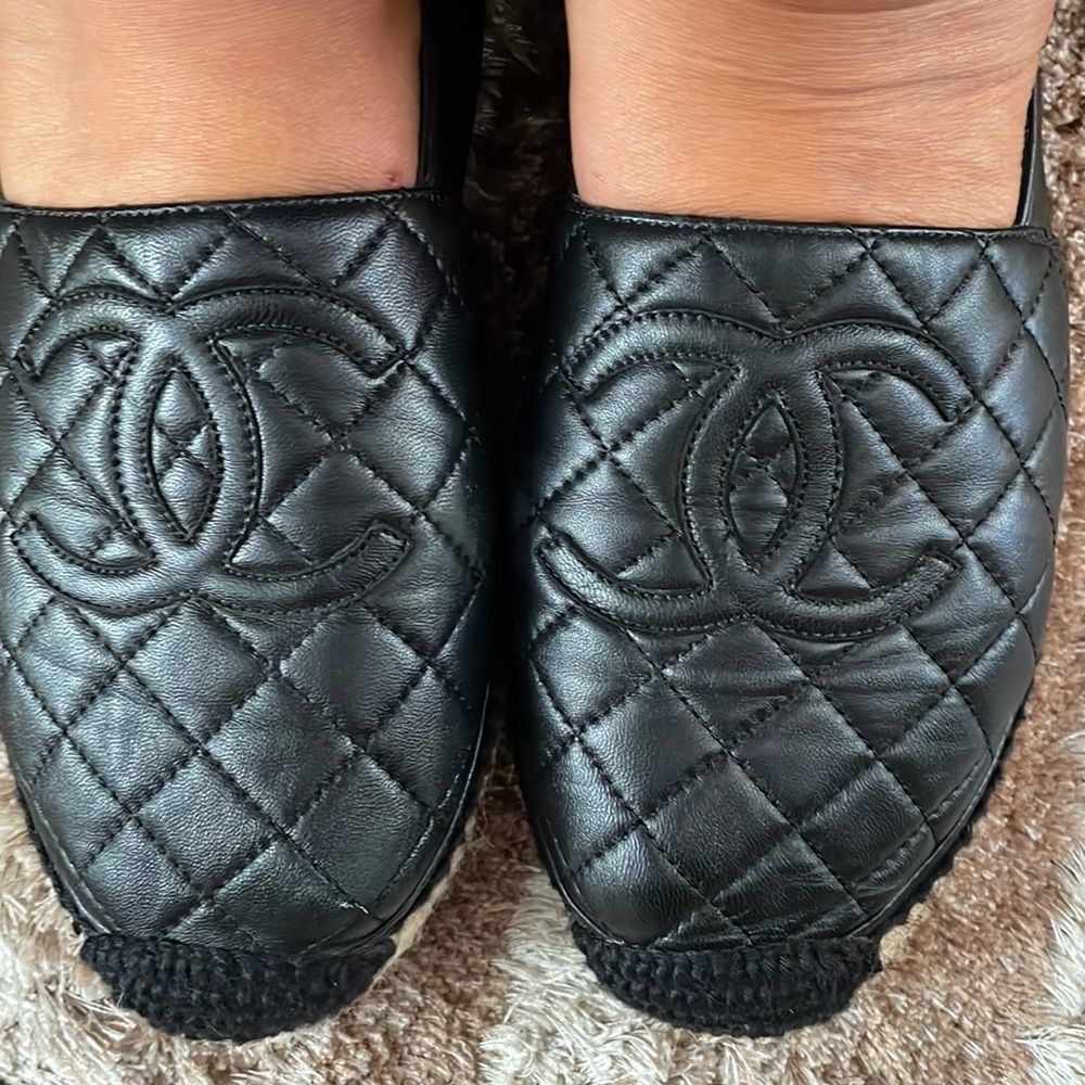 Chanel black espadrilles 2021